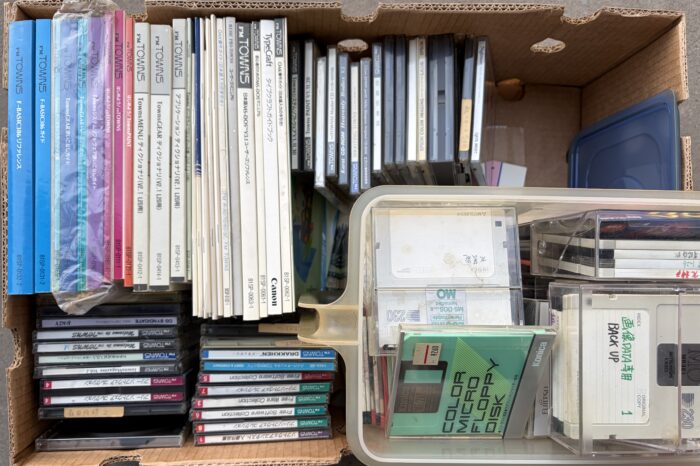 FM-TOWNSマニュアル、ソフト等